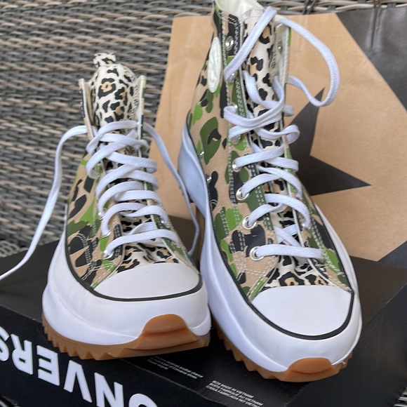 Converse Run Star Hile Hi Candid Ginger/Piquant Grey mens - Picture 7 of 16